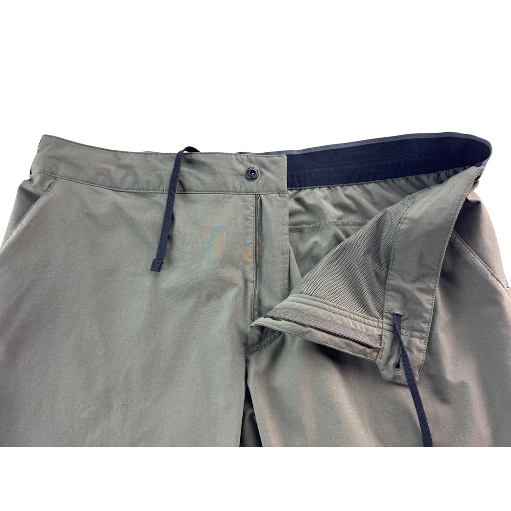 The North Face Mens‎ Convertible Zip Off Pants Green Size 40 Outdoor Hiking